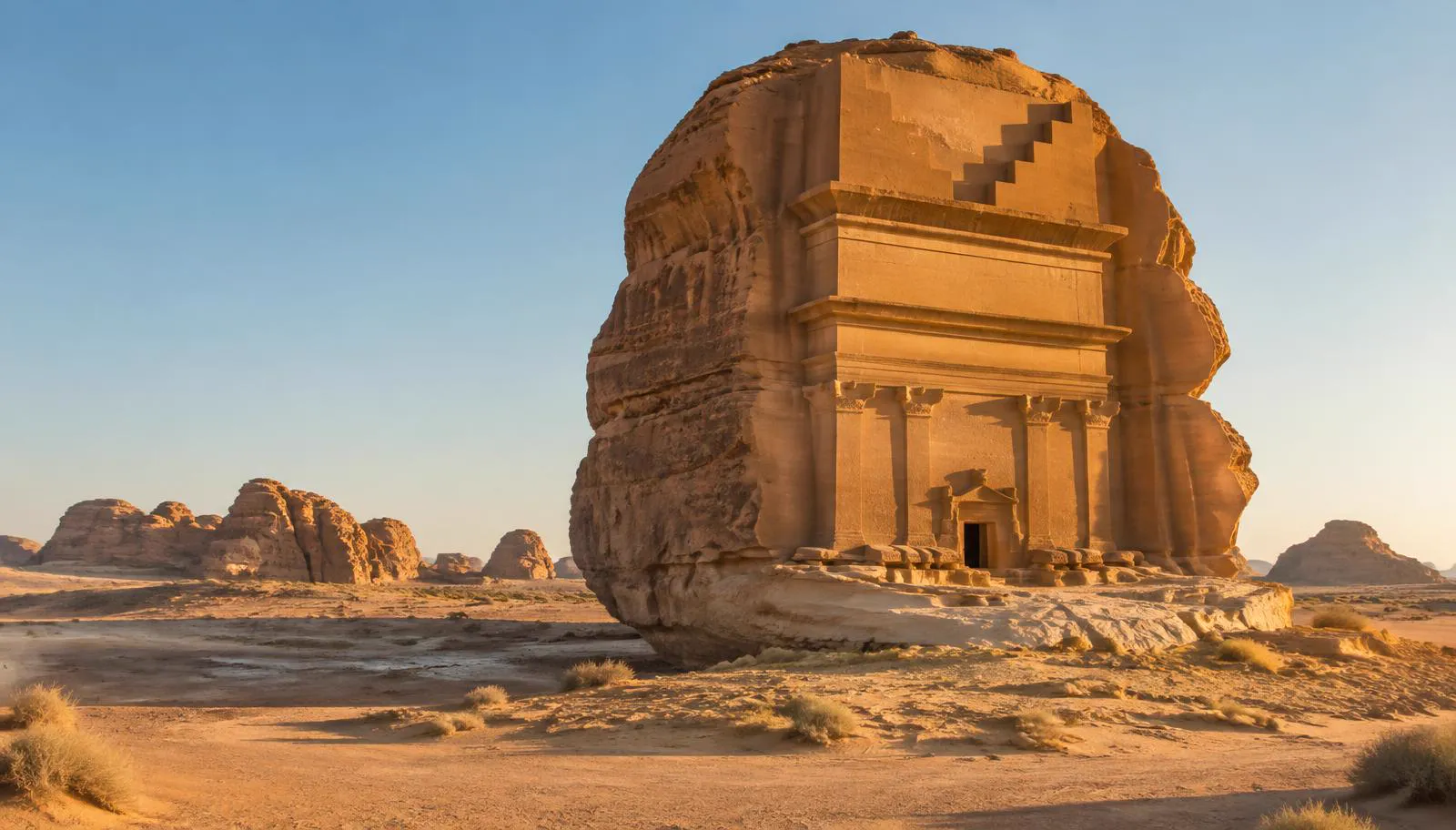 Hegra i AlUla – en av de største severdighetene i Saudi-Arabia