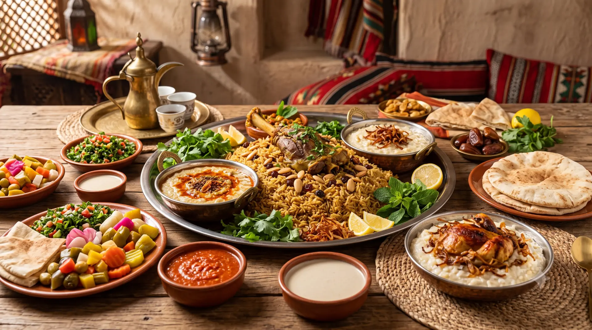 En kulinarisk reise gjennom Saudi-Arabia
