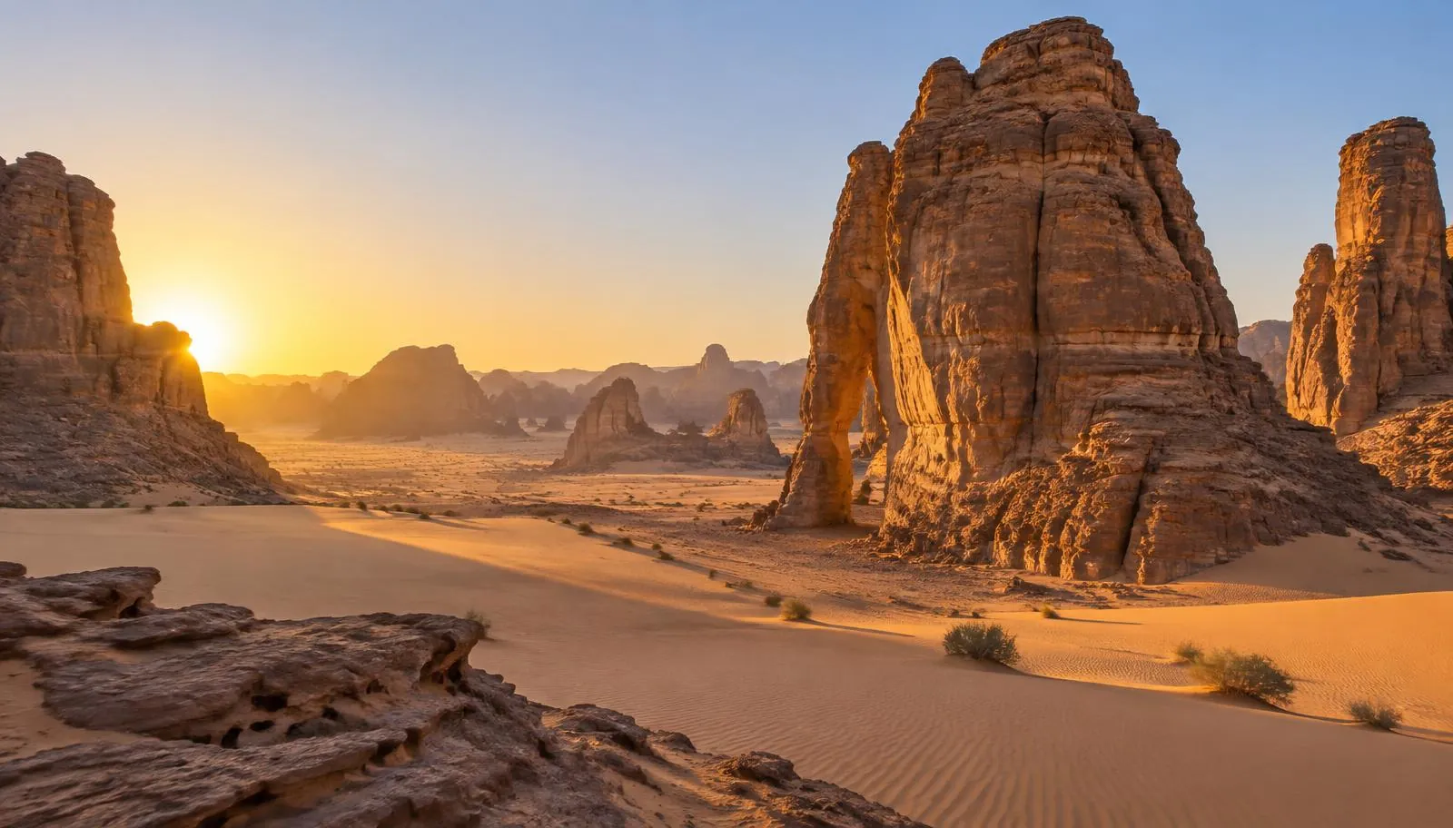 AlUla i Saudiarabien under den bästa resesäsongen